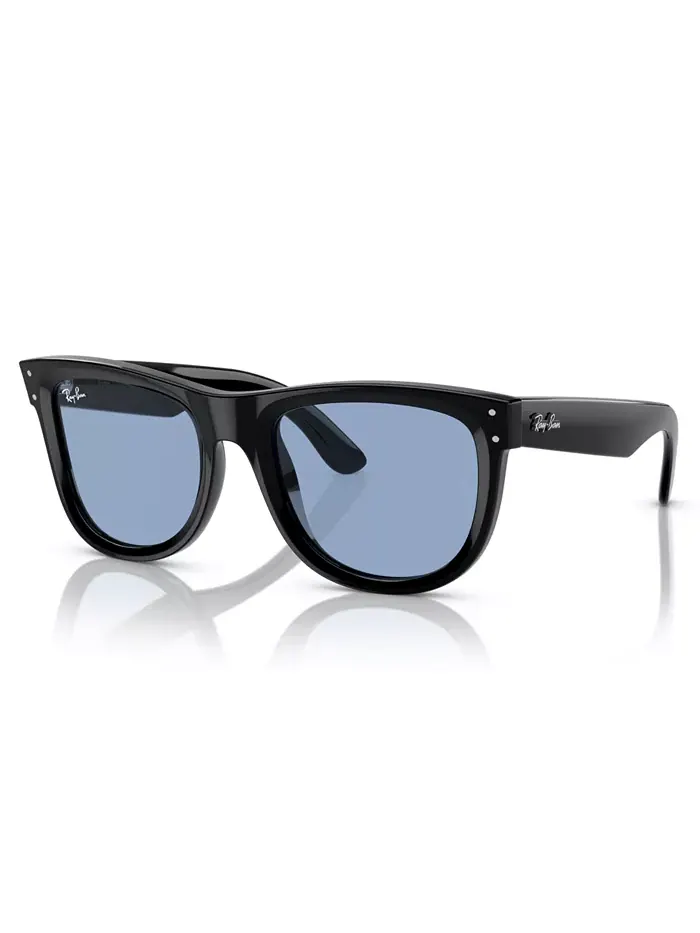 Унисекс-солнцезащитные очки, Wayfarer Reverse Ray-Ban — изображение 1 из 6, черный синий