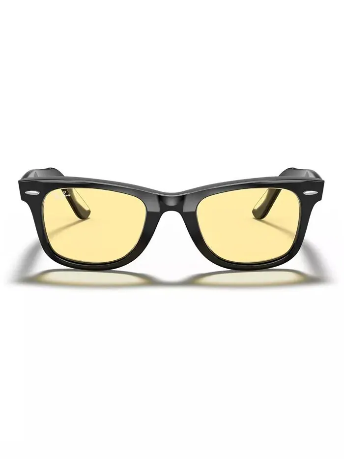 Солнцезащитные очки унисекс с низкой перемычкой, RB2140F 52 Ray-Ban — изображение 6 из 7, черный