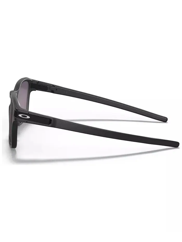 Мужские солнцезащитные очки с низкой перемычкой, OO9354 Latch Square 55 Oakley — изображение 3 из 6, черный