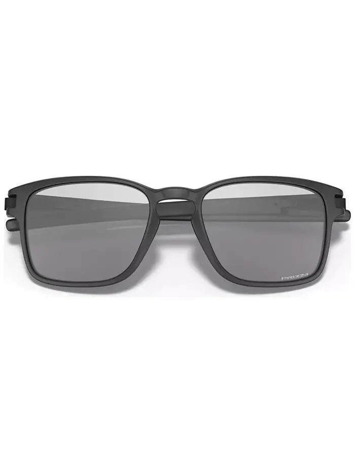 Мужские солнцезащитные очки с низкой перемычкой, OO9354 Latch Square 55 Oakley — изображение 5 из 6, черный