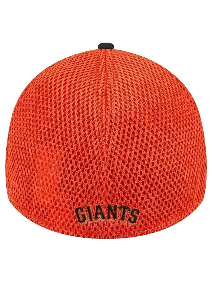 Мужская черная кепка San Francisco Giants Neo 39Thirty Flex New Era — изображение 3 из 4, черный