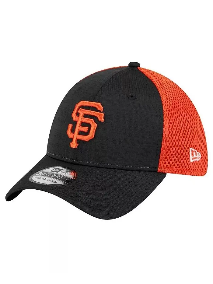 Мужская черная бейсболка San Francisco Giants Neo 39Thirty Flex New Era