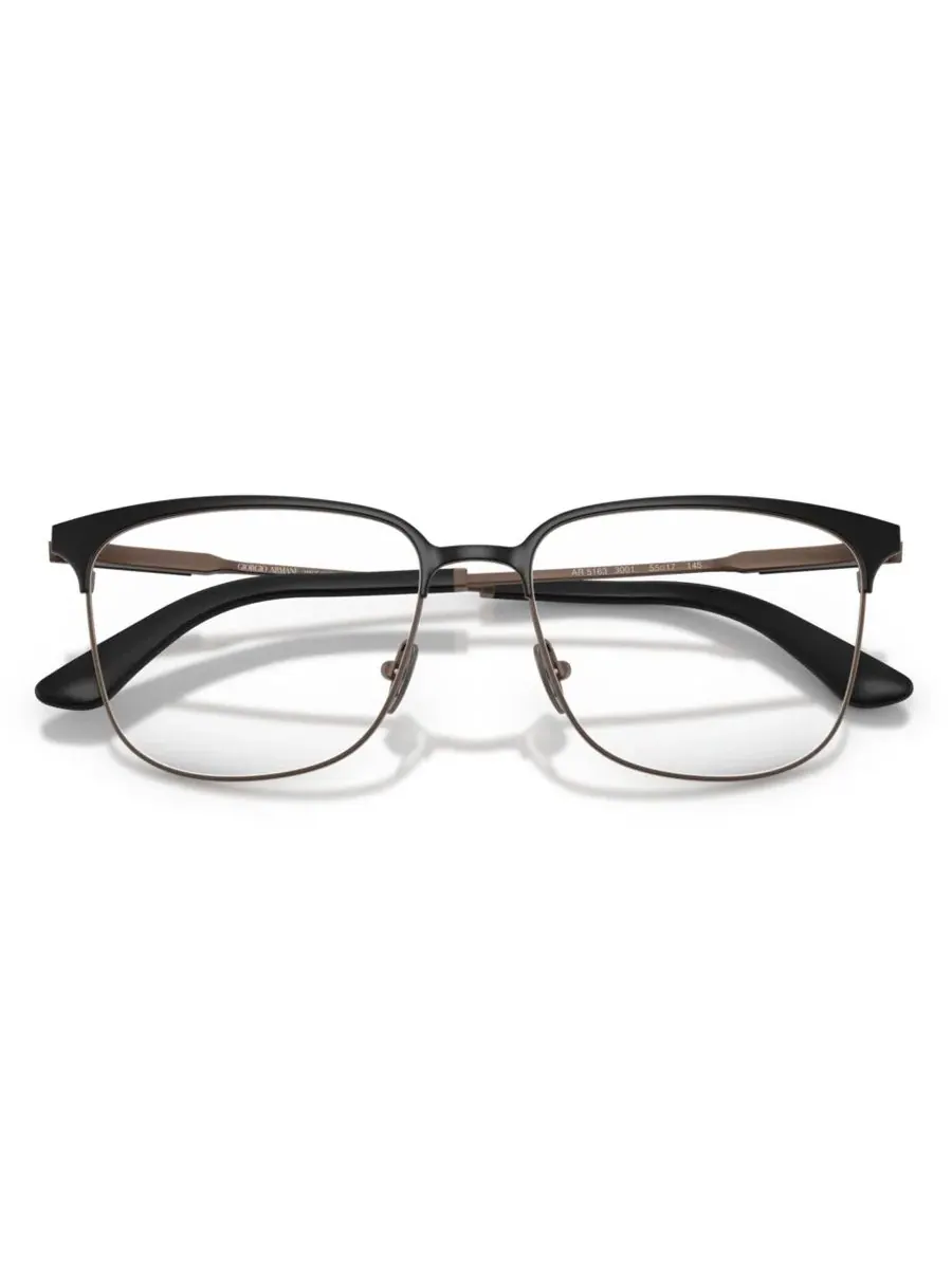 Мужские квадратные очки, AR5163 Giorgio Armani — изображение 5 из 6, черный