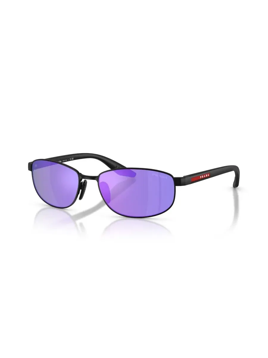 Мужские овальные солнцезащитные очки, PS B53S PRADA LINEA ROSSA
