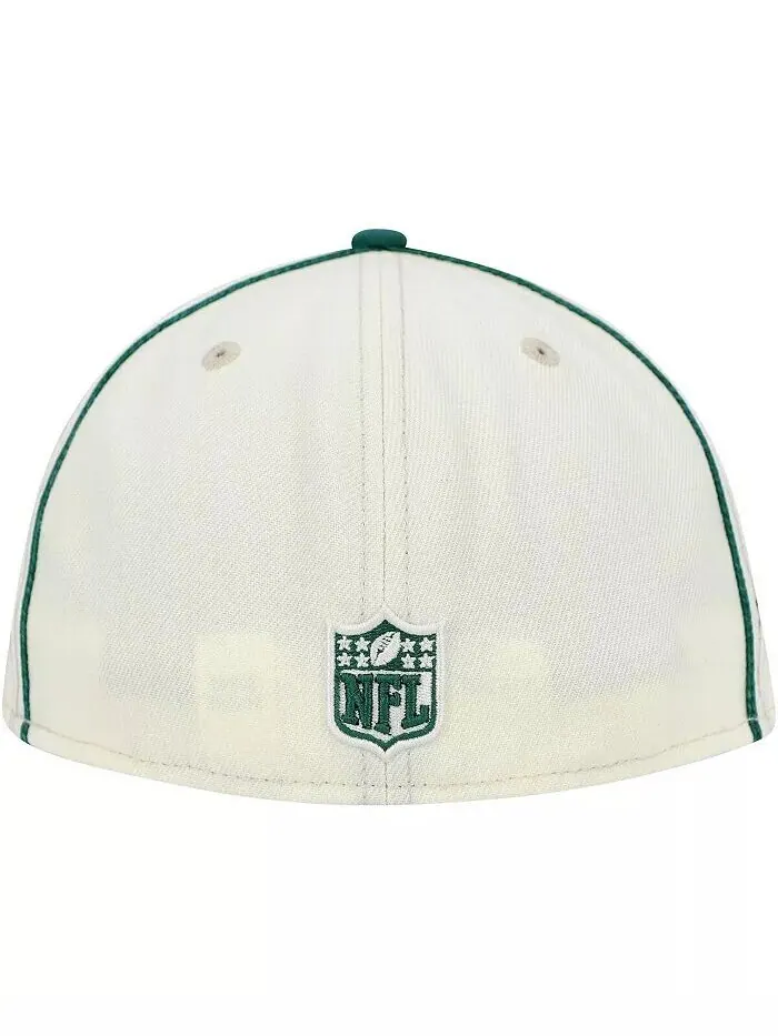 Мужская зеленая приталенная шляпа New York Jets Soutache 59FIFTY New Era — изображение 4 из 4, зеленый