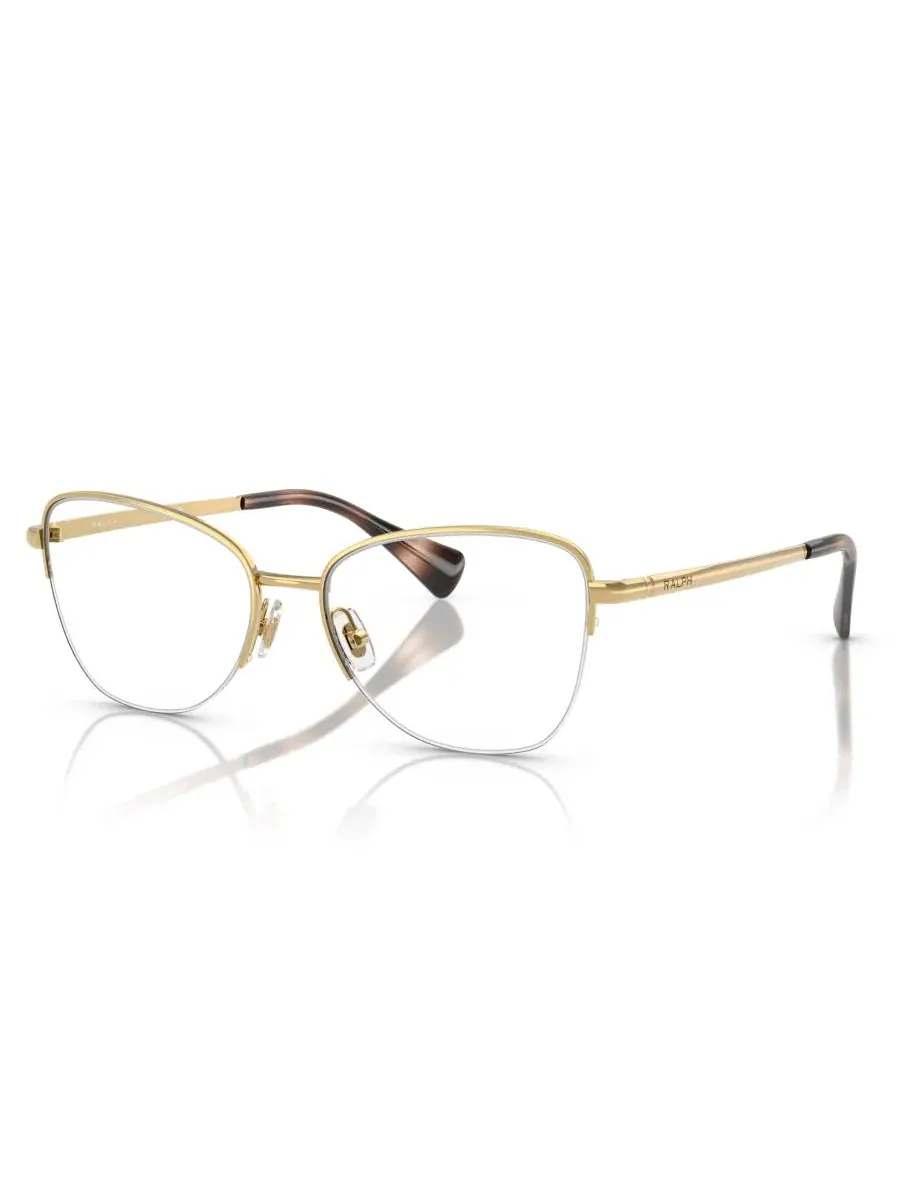 Очки для женщин, металлические, с полуободковой оправой, модель RA6061 Ralph by Ralph Lauren