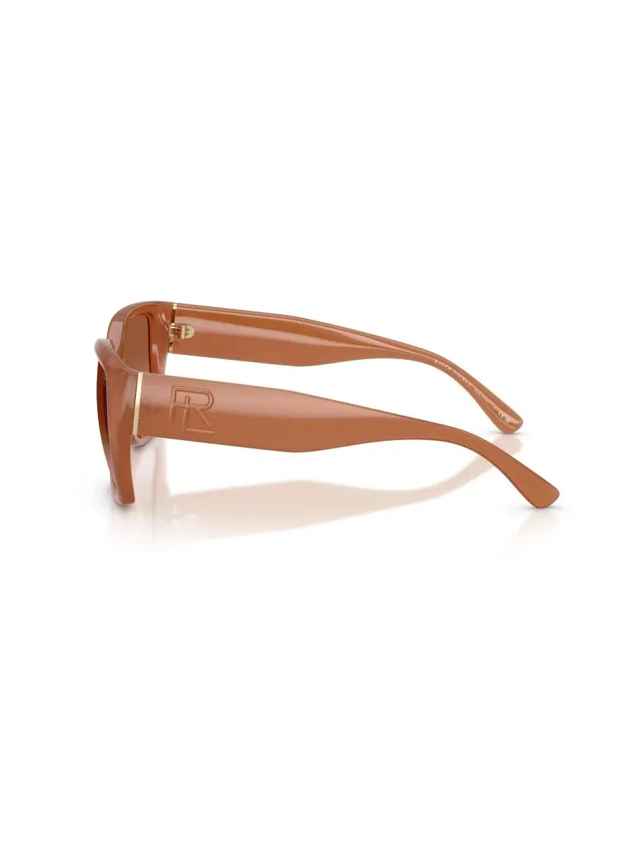 Солнцезащитные очки квадратные, RL8230U Ralph Lauren — изображение 3 из 9, янтарный