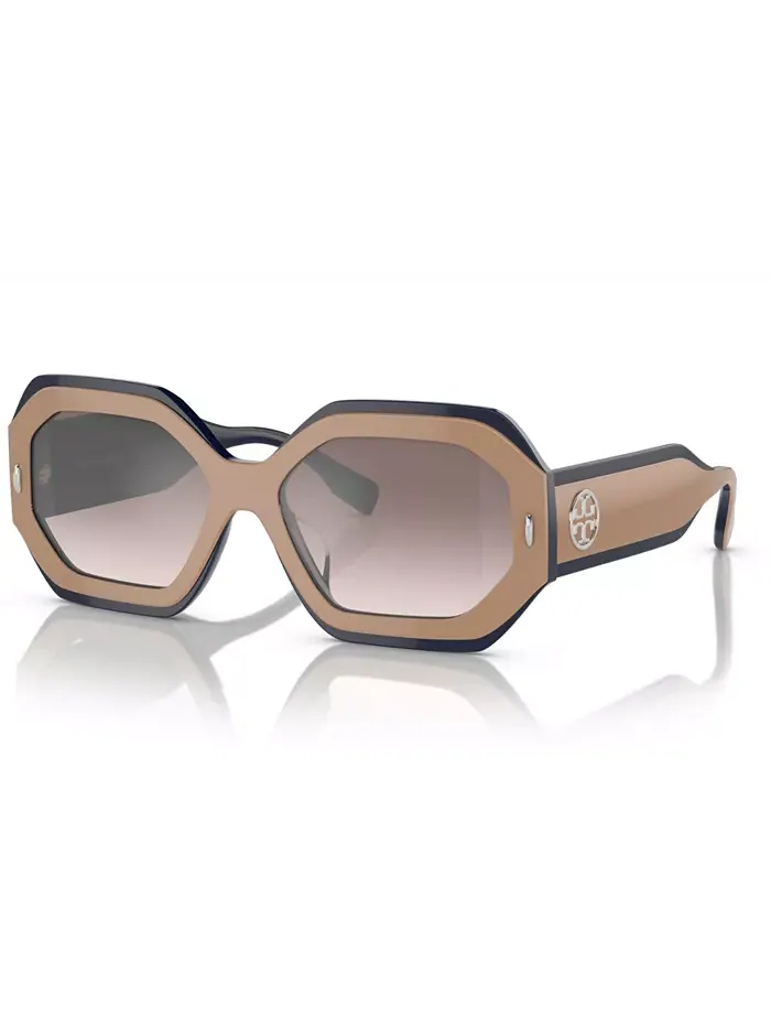 Женские солнцезащитные очки, TY7192U Tory Burch — изображение 1 из 6, темно-синий бежевый
