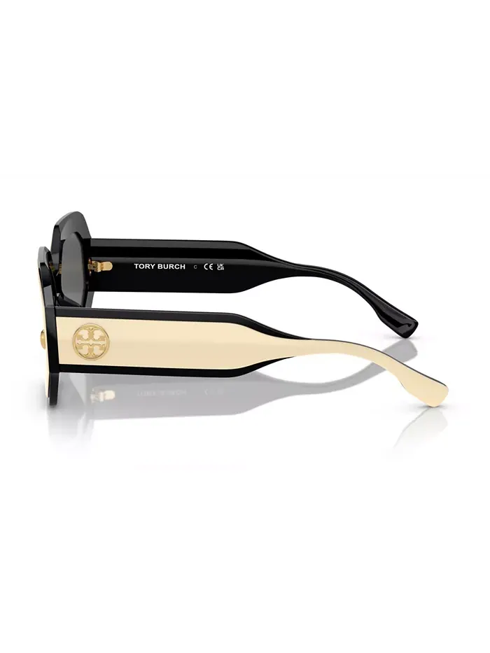 Женские солнцезащитные очки, TY7192U Tory Burch — изображение 5 из 6, черный слоновая кость