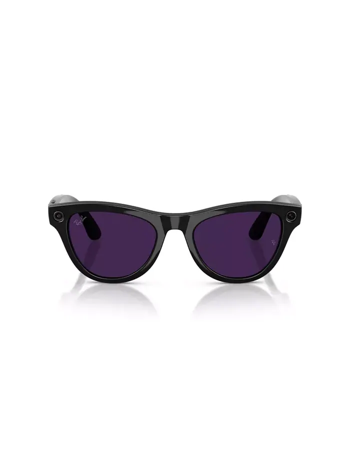 Унисекс AI очки Meta Skyler Transitions солнцезащитные очки, RW4014 - GEN 2 Ray-Ban — изображение 7 из 13, черный