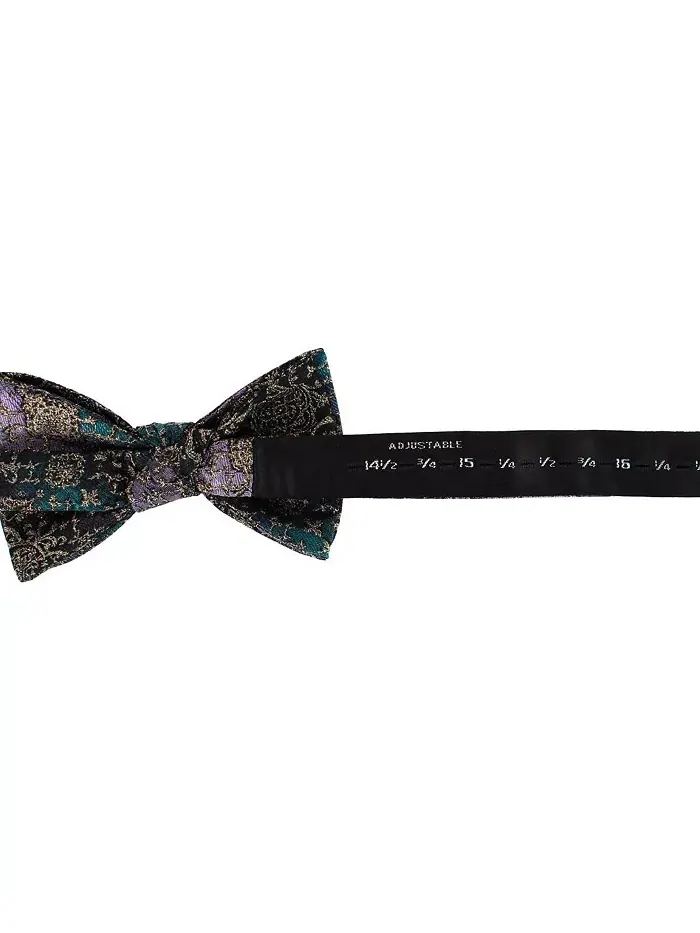 Мужской галстук-бабочка The Spellbound Brocade Novelty Silk Trafalgar — изображение 3 из 4, мульти