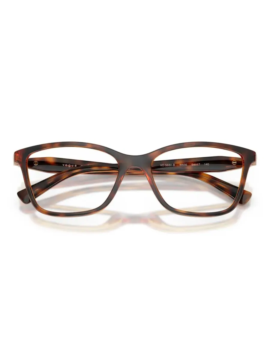 Женские квадратные очки, VO5680B Vogue Eyewear, темно-havana — изображение 5 из 5, коричневый
