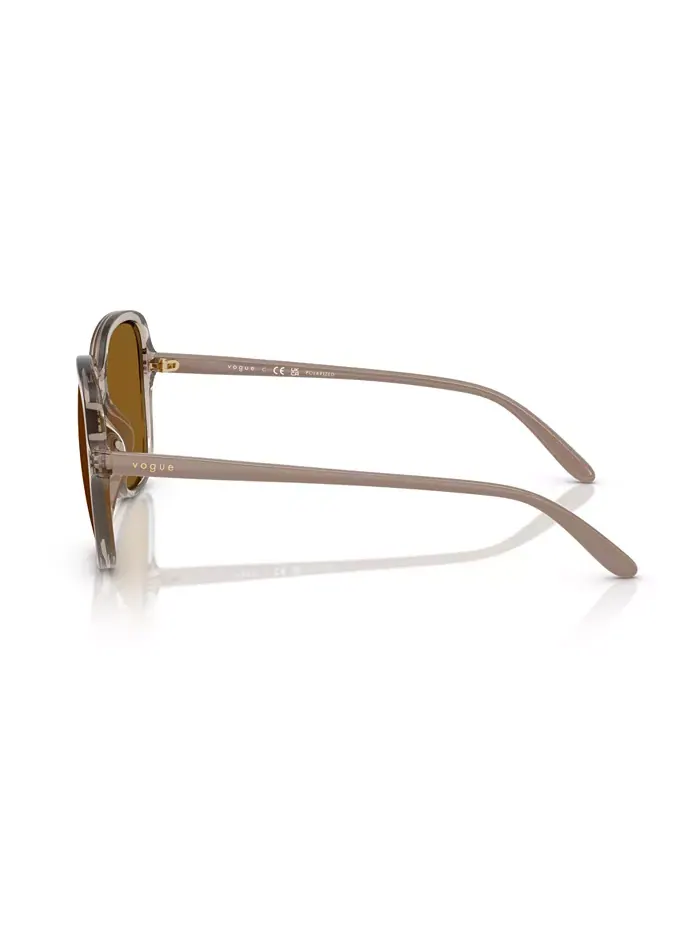 Женские поляризационные солнцезащитные очки VO5601S Vogue Eyewear — изображение 3 из 6, прозрачный