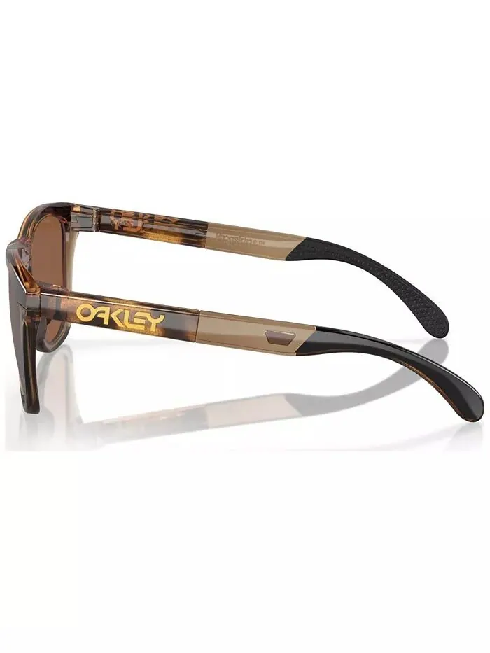 Мужские поляризационные солнцезащитные очки Frogskins Range, зеркало OO9284 Oakley — изображение 3 из 5, коричневый