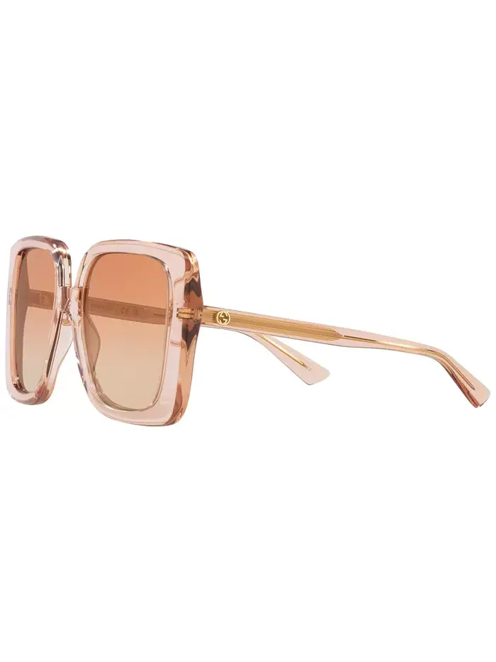 Женские солнцезащитные очки GG1314S, зеркальные Gucci — изображение 4 из 9, коричневый