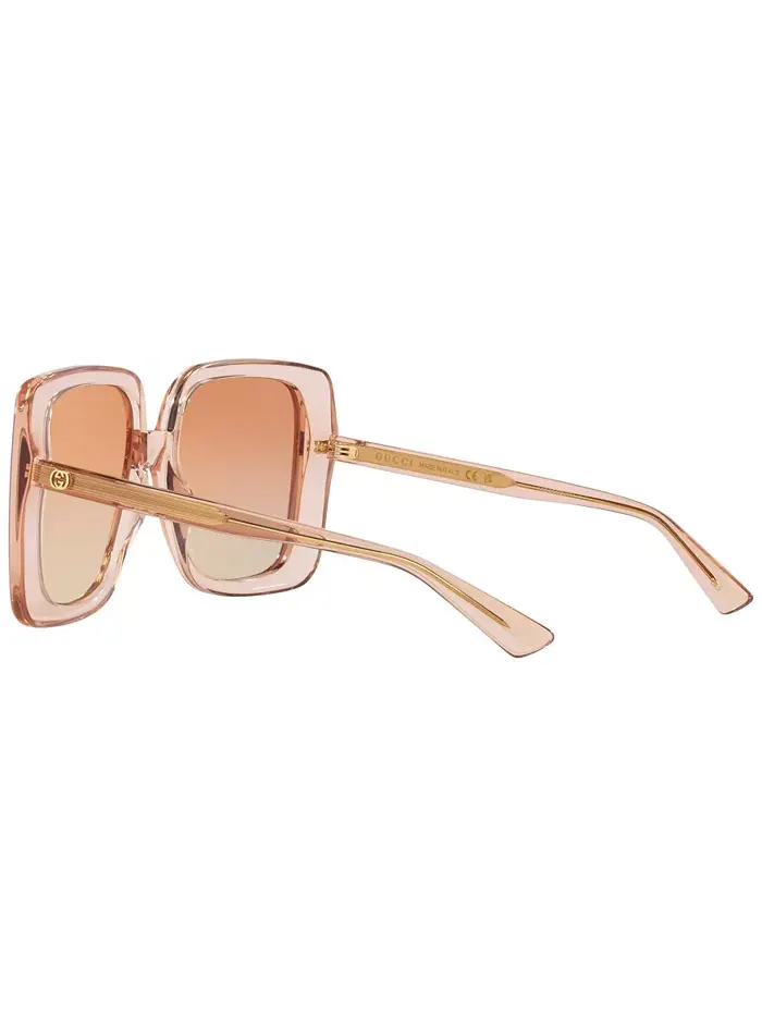 Женские солнцезащитные очки GG1314S, зеркальные Gucci — изображение 5 из 9, коричневый