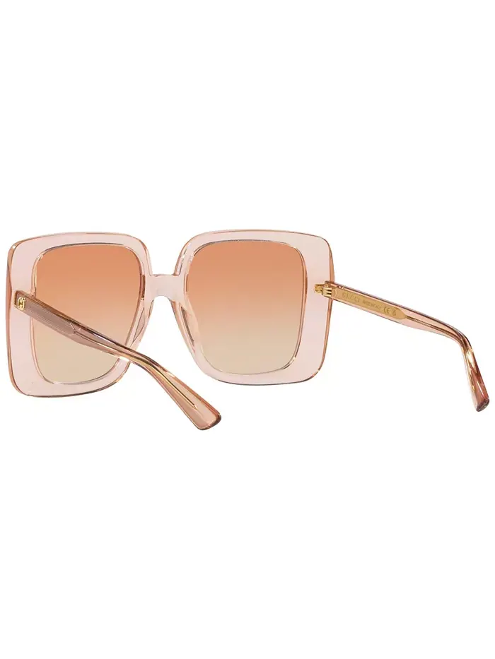 Женские солнцезащитные очки GG1314S, зеркальные Gucci — изображение 6 из 9, коричневый