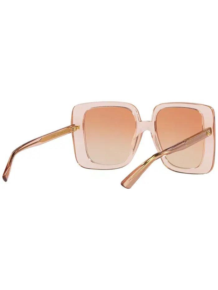Женские солнцезащитные очки GG1314S, зеркальные Gucci — изображение 8 из 9, коричневый