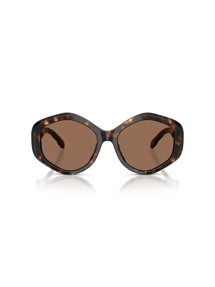 Женские большие солнцезащитные очки, TY7217U Tory Burch — изображение 5 из 6, коричневый