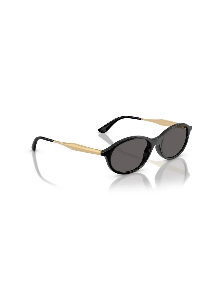 Женские овальные солнцезащитные очки, VO5625S Vogue Eyewear — изображение 6 из 8, черный