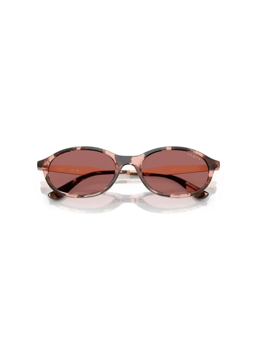Женские овальные солнцезащитные очки, VO5625S Vogue Eyewear — изображение 6 из 8, розовый