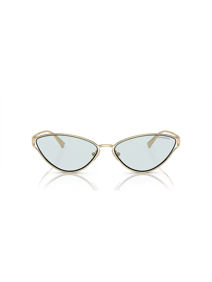 Женские солнцезащитные очки, фотохромные TF3095 Tiffany & Co. — изображение 2 из 6, бледный золотистый