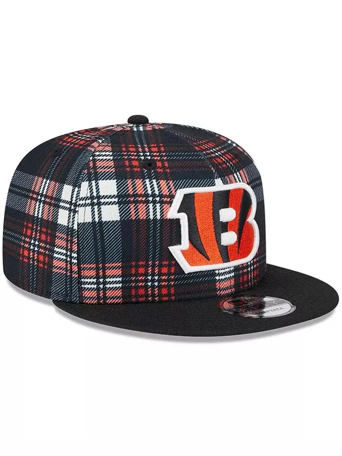 Мужская черная бейсболка Cincinnati Bengals 2024 Sideline Statement 9FIFTY Snapback New Era — изображение 2 из 4