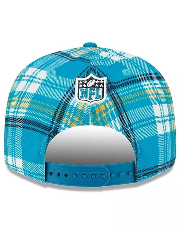 Мужская бирюзовая кепка Jacksonville Jaguars 2024 Sideline Statement 9FIFTY Snapback New Era — изображение 2 из 4, бирюзовый