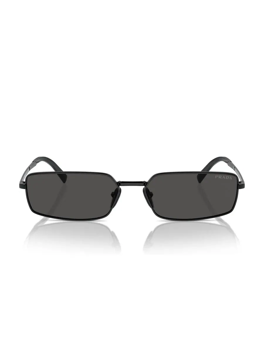 Солнцезащитные очки прямоугольные женские PRADA, PR A60S — изображение 4 из 6, черный