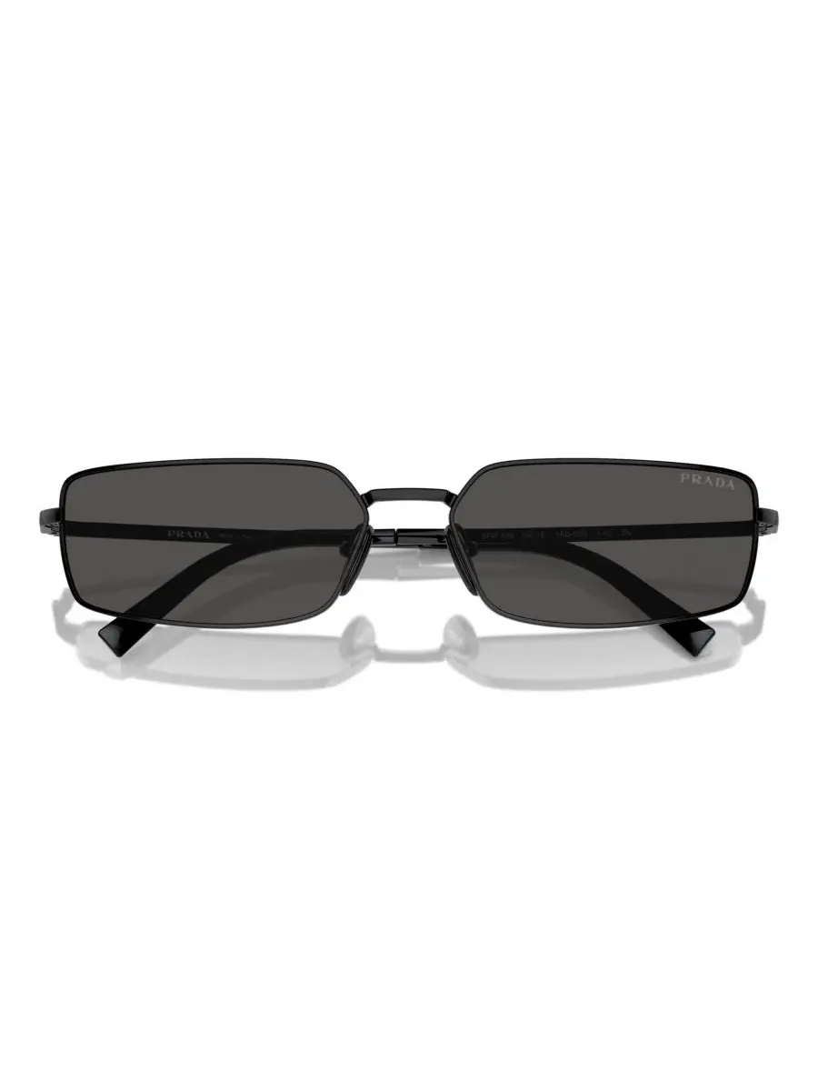 Солнцезащитные очки прямоугольные женские PRADA, PR A60S — изображение 5 из 6, черный