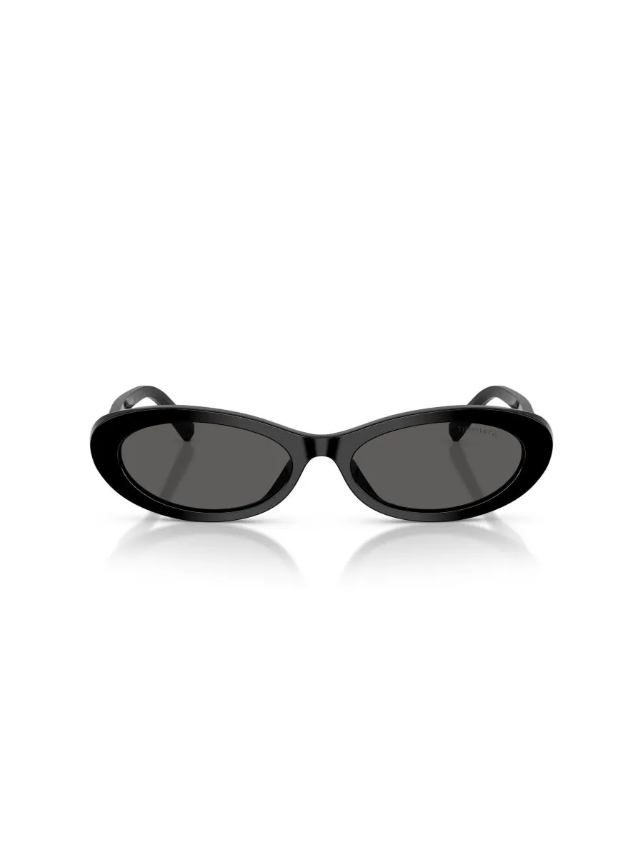 Женские овальные солнцезащитные очки, TF4250 Tiffany & Co — изображение 2 из 5, черный