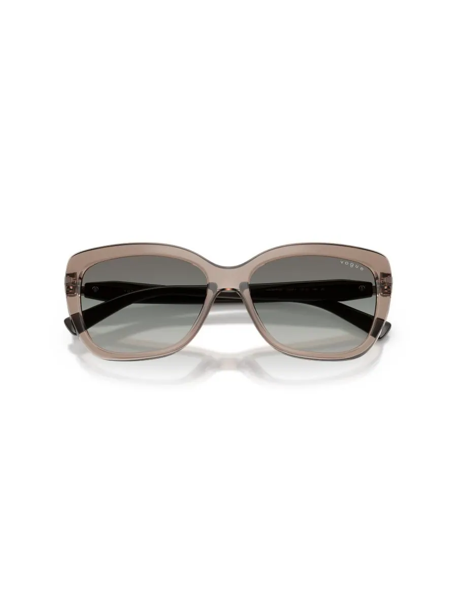 Женские солнцезащитные очки Бабочка, VO5678SB Vogue Eyewear — изображение 5 из 7, прозрачный коричневый