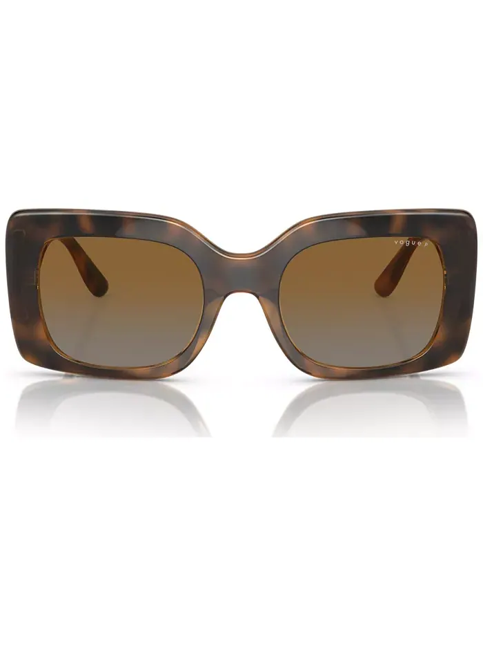 Женские поляризационные солнцезащитные очки, VO5481S Vogue Eyewear — изображение 2 из 7, коричневый