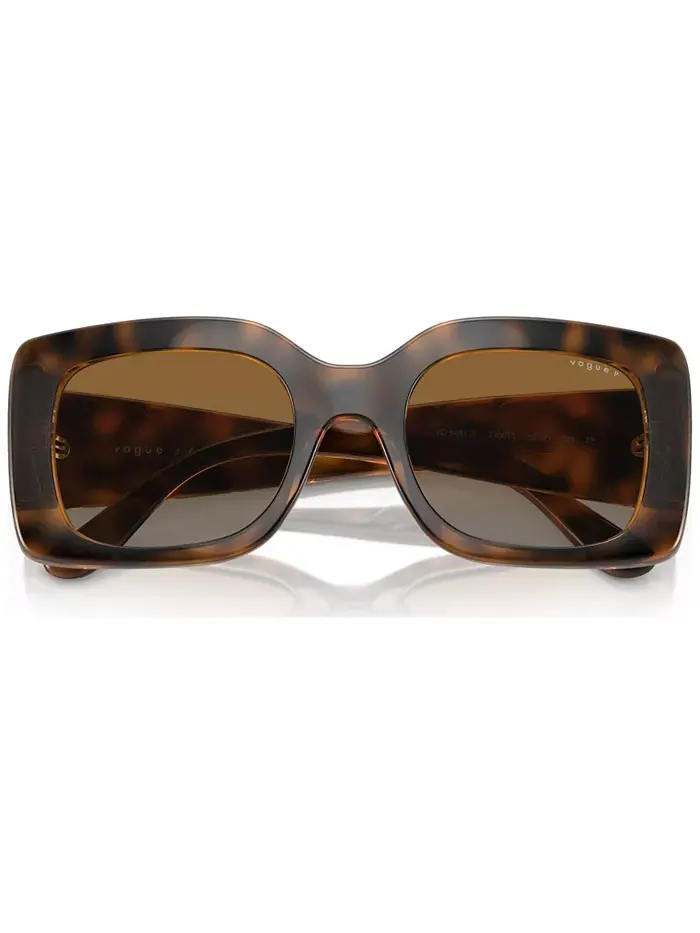 Женские поляризационные солнцезащитные очки, VO5481S Vogue Eyewear — изображение 6 из 7, коричневый