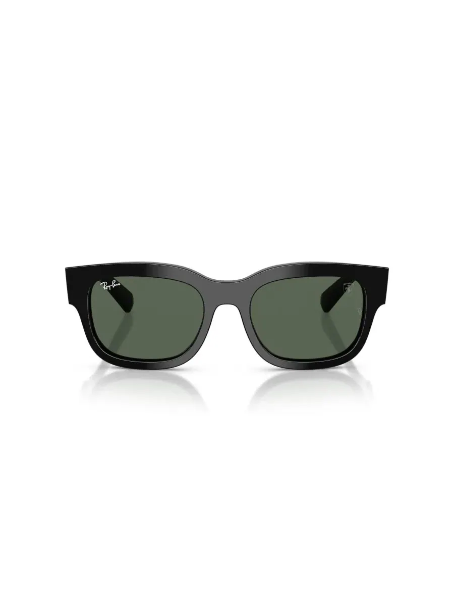 Солнцезащитные очки унисекс квадратной формы, RB2228M Ray-Ban — изображение 2 из 7, черный