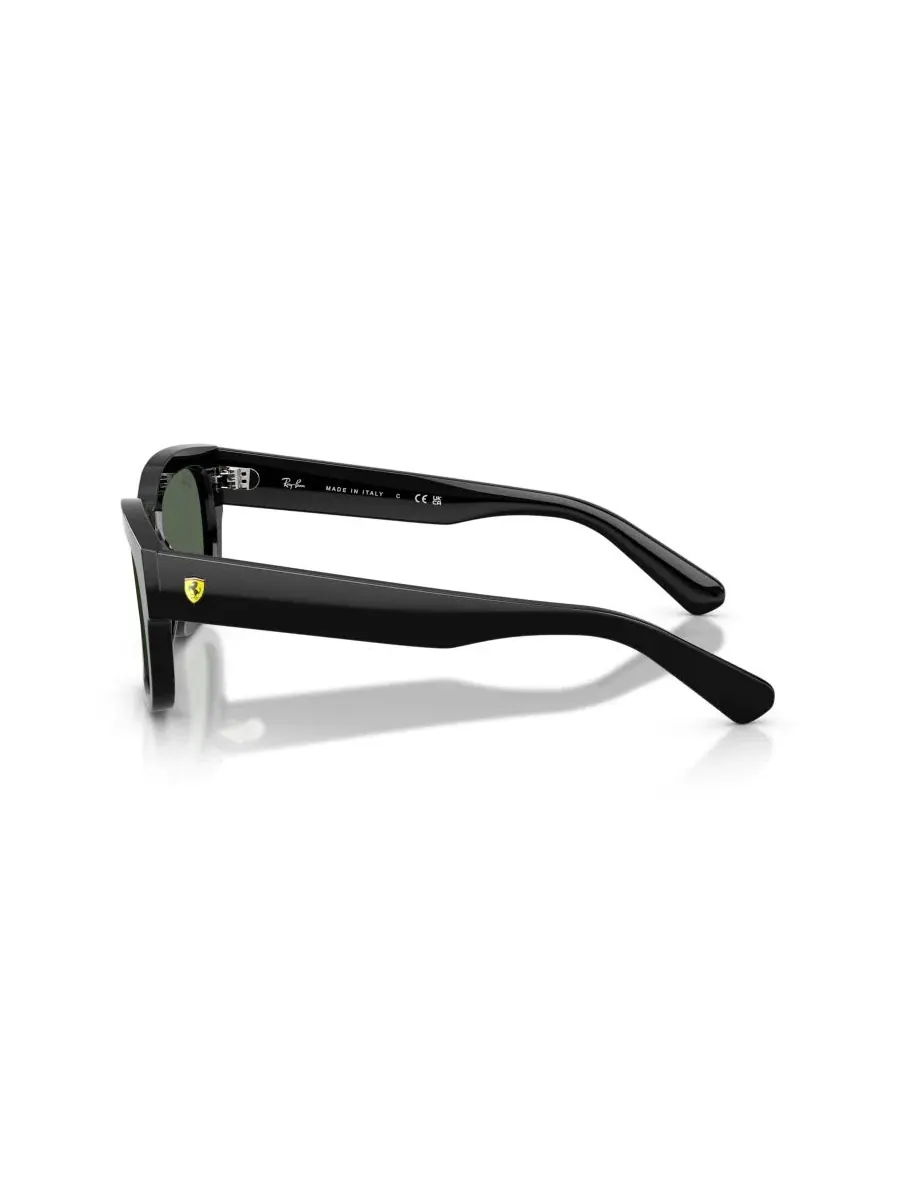 Солнцезащитные очки унисекс квадратной формы, RB2228M Ray-Ban — изображение 3 из 7, черный