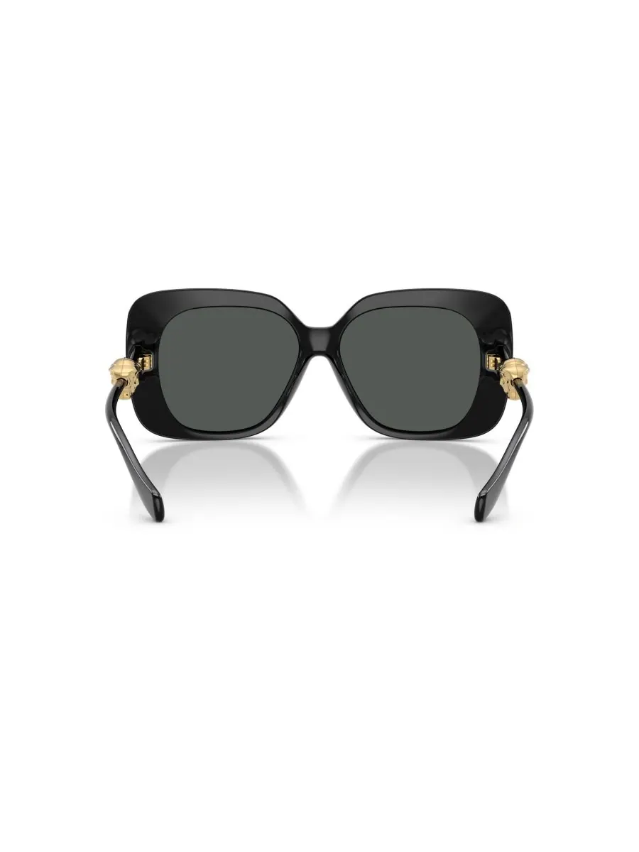 Женские квадратные солнцезащитные очки, VE4499U Versace — изображение 3 из 5, черный