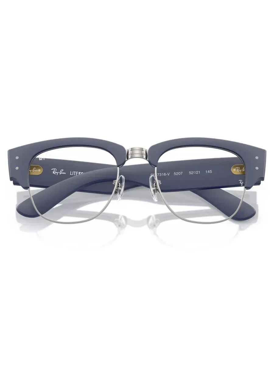 Очки оптические Ray-Ban RB7316V Mega Clubmaster Optics Liteforce — изображение 2 из 5, синий