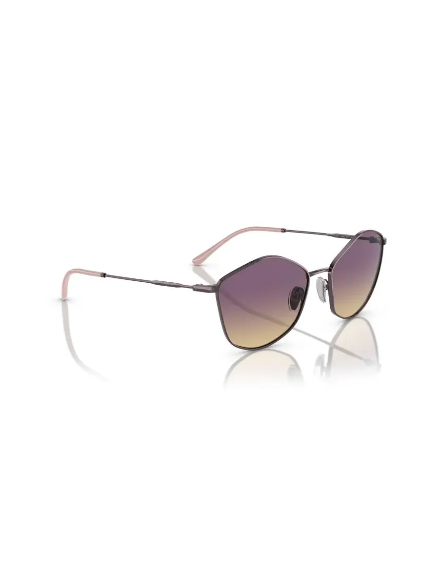 Женские солнцезащитные очки с геометрическим рисунком, VO4282S Vogue Eyewear — изображение 6 из 6, фиолетовый