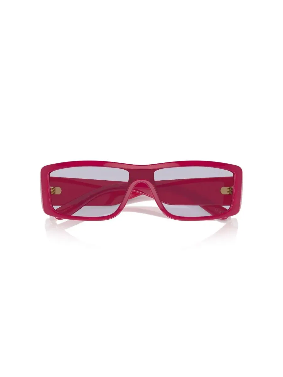 Женские прямоугольные солнцезащитные очки, VO5442SM Vogue Eyewear — изображение 5 из 6, темный розовый