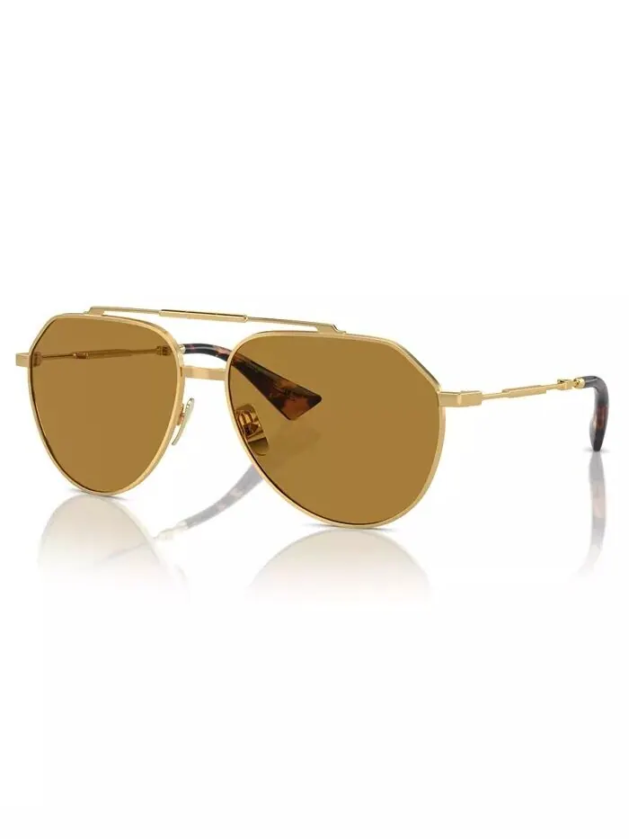 Мужские солнцезащитные очки, Dg2302 Dolce&Gabbana — изображение 1 из 5, золотистый коричневый