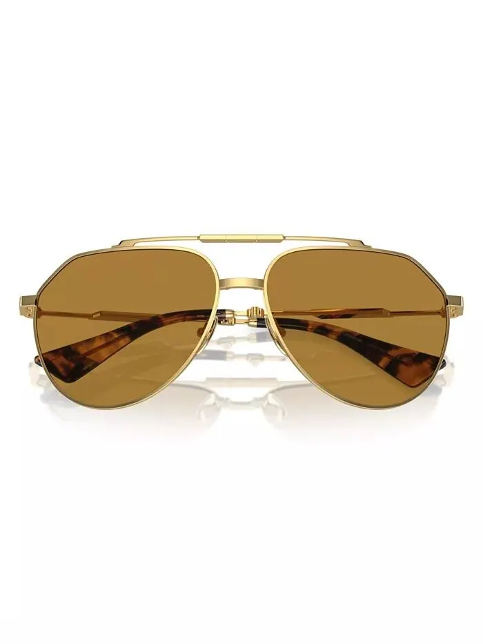 Мужские солнцезащитные очки, Dg2302 Dolce&Gabbana — изображение 2 из 5, золотистый коричневый