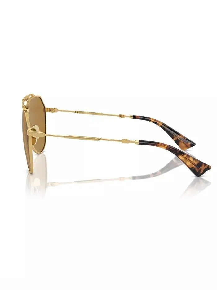 Мужские солнцезащитные очки, Dg2302 Dolce&Gabbana — изображение 3 из 5, золотистый коричневый