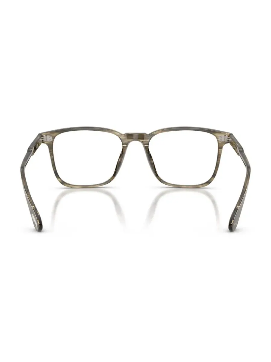 Очки оптические Oliver Peoples Tillen, квадратные, ацетатные — изображение 4 из 6, оливковый