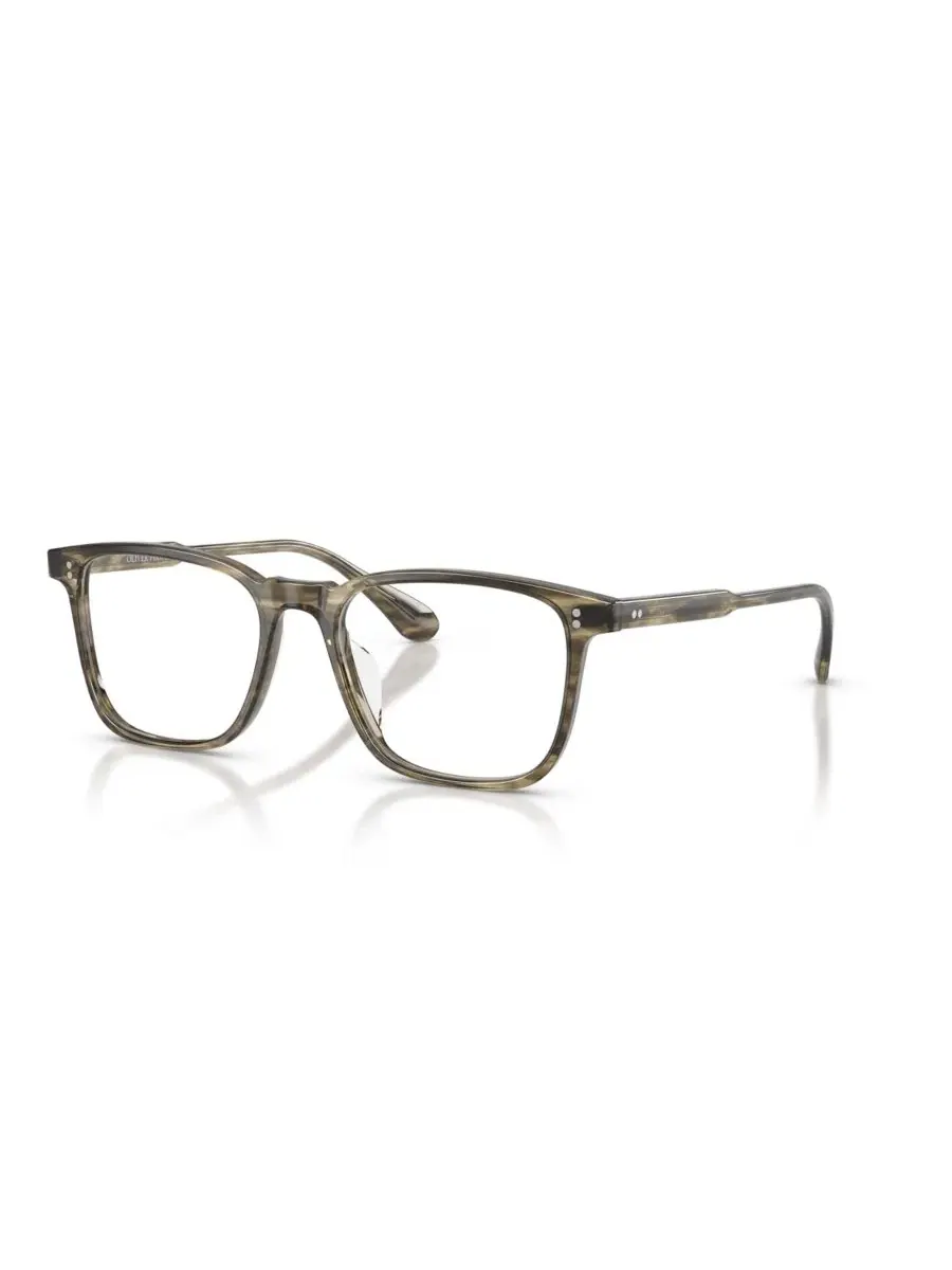 Очки оптические Oliver Peoples Tillen, квадратные, ацетатные — изображение 6 из 6, оливковый
