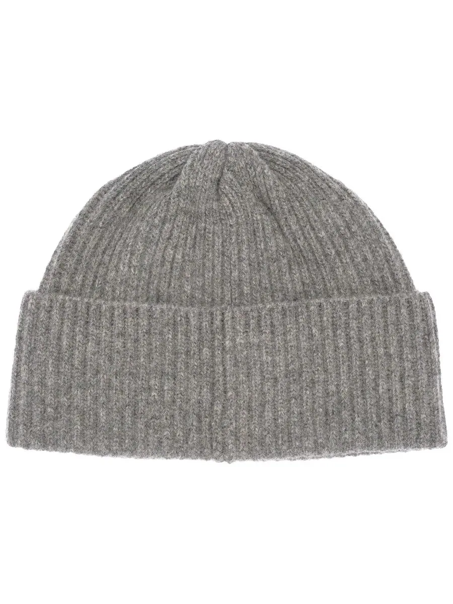 Шапка-бини с эмблемой Patch Fawn Gray Heather Polo Ralph Lauren — изображение 2 из 3, серый