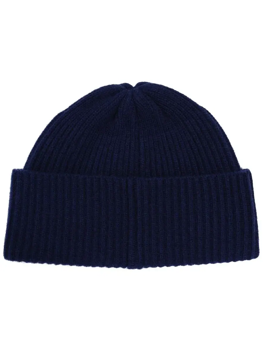 Шапка с эмблемой Polo Ralph Lauren — изображение 2 из 3, темно-синий