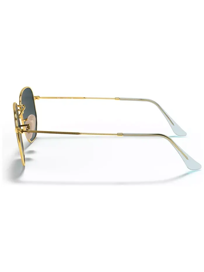 Унисекс солнцезащитные очки, RB3548N HEXAGONAL FLAT LENSES Ray-Ban — изображение 2 из 6, серый