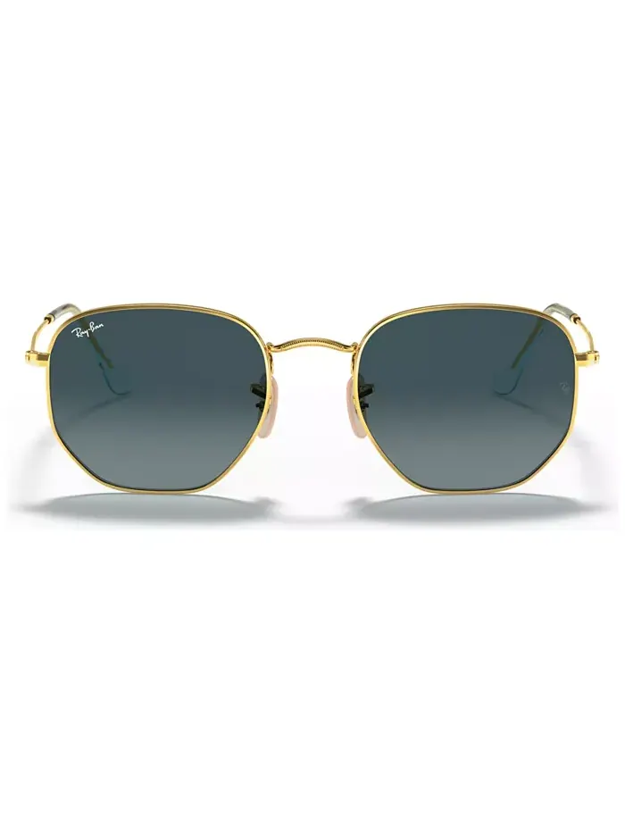 Унисекс солнцезащитные очки, RB3548N HEXAGONAL FLAT LENSES Ray-Ban — изображение 3 из 6, серый