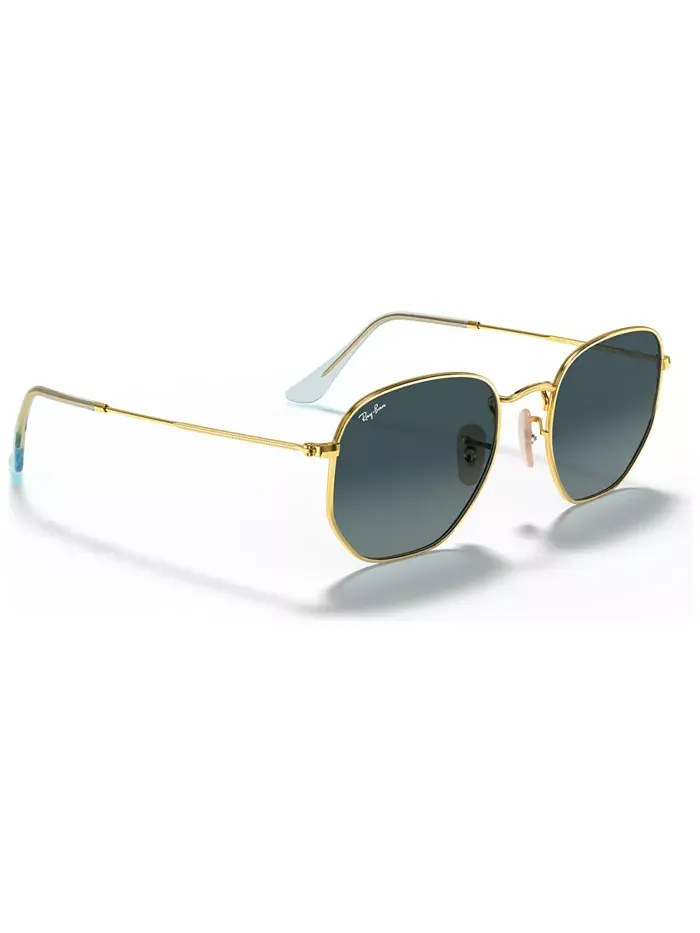 Унисекс солнцезащитные очки, RB3548N HEXAGONAL FLAT LENSES Ray-Ban — изображение 4 из 6, серый